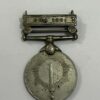 RARE  GENERAL SERVICE MEDAL WITH CLAPS GOA 1961  NAMED - Image 5