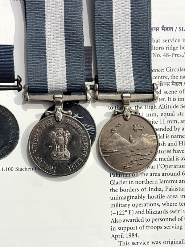 RARE SIACHEN MEDAL 1971 UNAMED