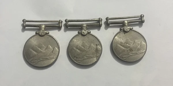 GROUP 2 LOT OF 2 HIGH ALTITUDE MEDAL ALL UNAMED RARE MEDALS - Image 3