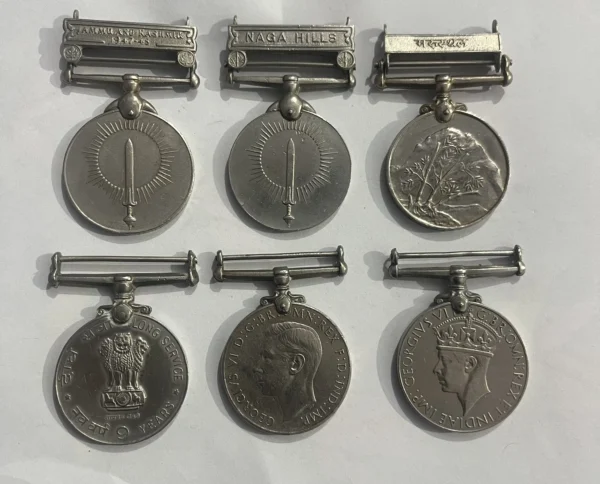 GROUP 12 Lot of 6 RARE MEDALS