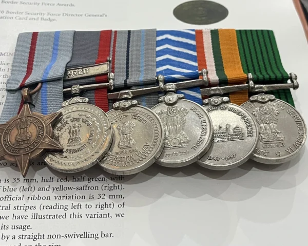 Group of Medal named to SM of JAK Riff  Only OP RAKSHAK IS NAMED REST ARE UNAMED AS ISSUED - Image 4
