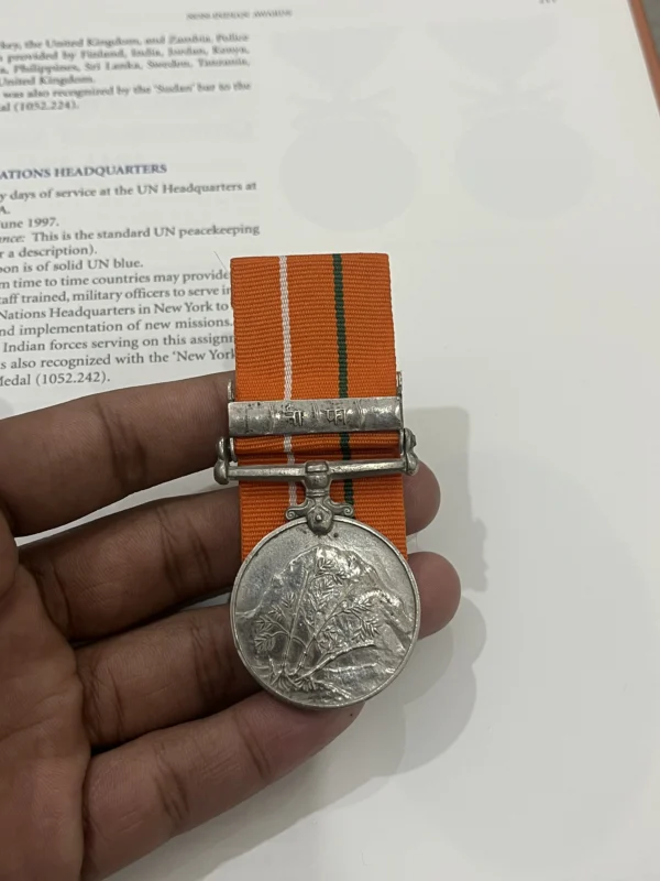 Rare and Original SAINYA SEVA MEDAL MARUSTHAL named to PTR IN PARA R